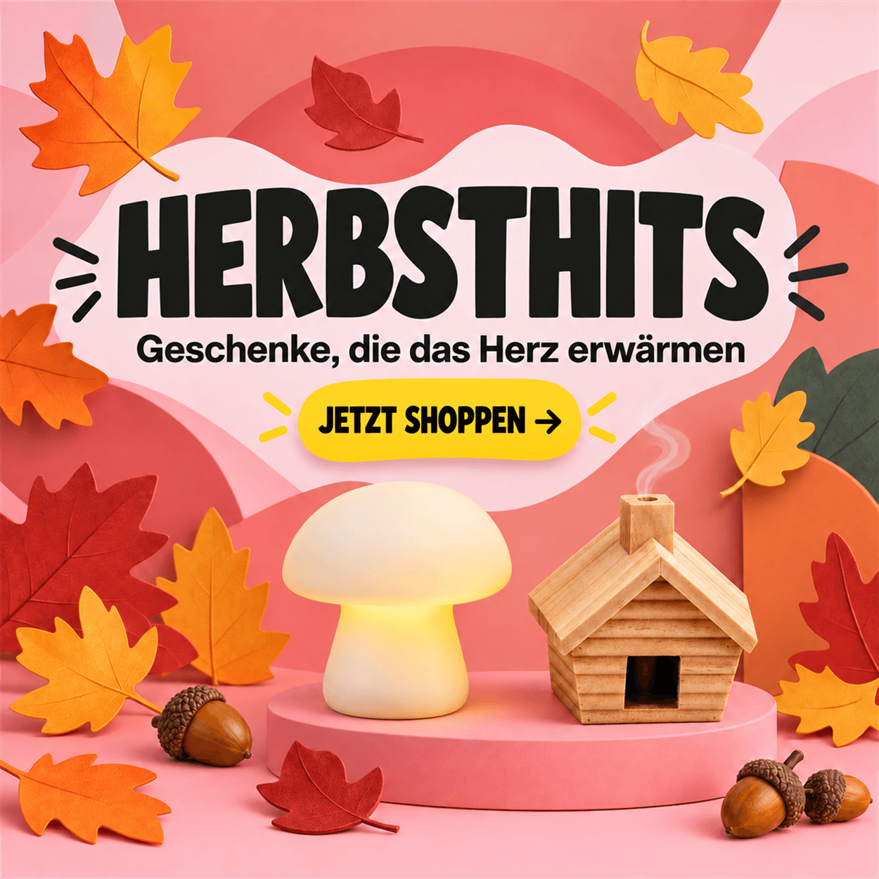 Herbsthits — Geschenke, die das Herz erwärmen. Jetzt bei Vripper shoppen.