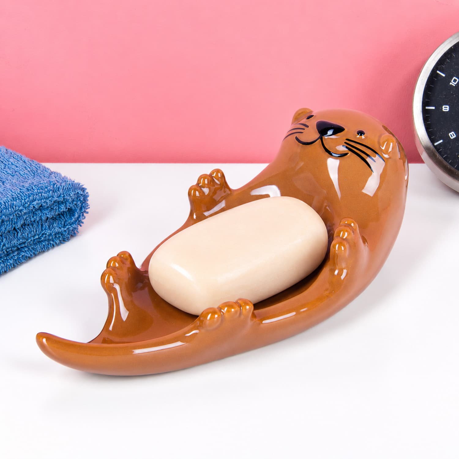 Otter zeepschaaltje