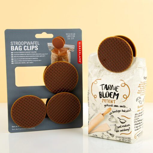 Stroopwafel-Taschenclip (4er-Set)