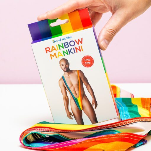 Regenbogen-Mankini