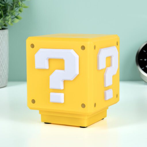 Super Mario Question Block Icon Lampe