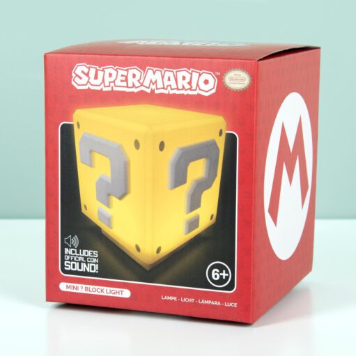 Super Mario Question Block Icon Lampe